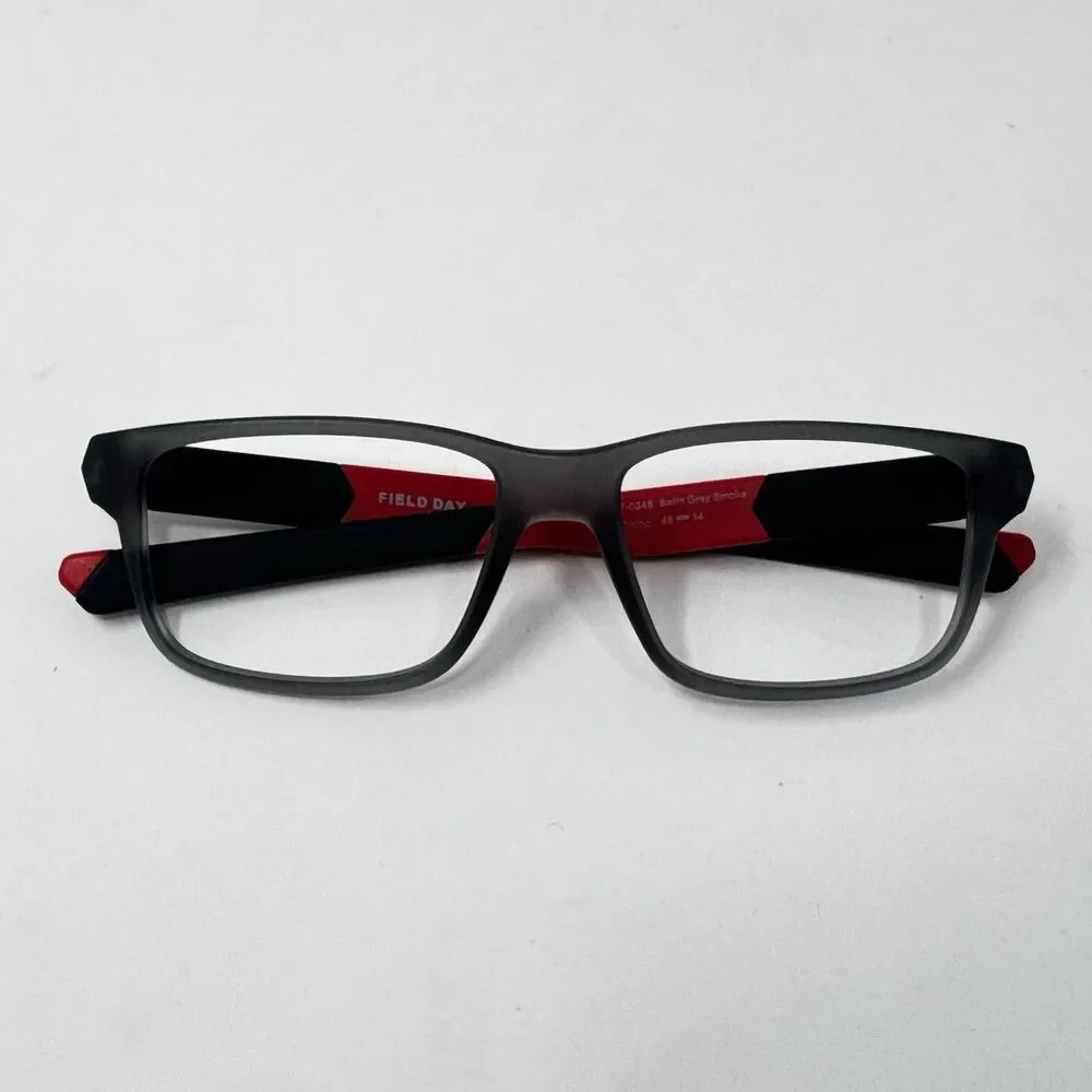 Oakley Field Day OY8007-0248 Satin Grey Smoke Red 48-14-125
